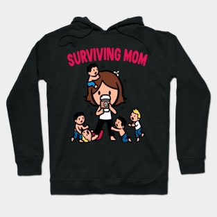 Chaotic Mom Life Survival Hoodie